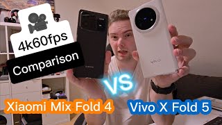 Vivo X Fold 5 vs Xiaomi Mix Fold 4 - 4k60fps video comparison