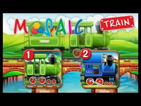 Animated Puzzles Train Video