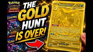 THE CHASE IS OVER! GOLD Mega Greninja ex Hyper Rare PULLED! 🔥#pokemon #pokemoncards #pokemontcg