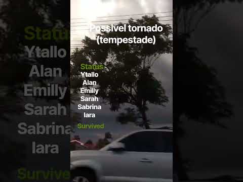 tempestade de vento e chuva SÃO SIMÃO GOIÁS