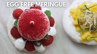 How To Make Vegan Pavlova | Meringue Cake No Eggs
