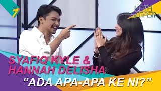 Download lagu Ada apa apa ke Syafiq Kyle dan Hannah Delisha? Amyra Rosli jadi tukang spy! | Kata Serasi? mp3