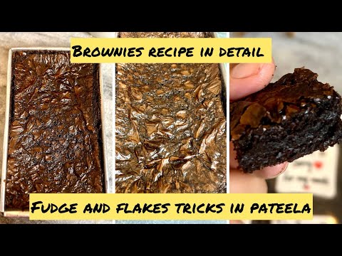 Brownies recipe in detail | pateela baking | fudge and flakes tips and tricks #video #recipe