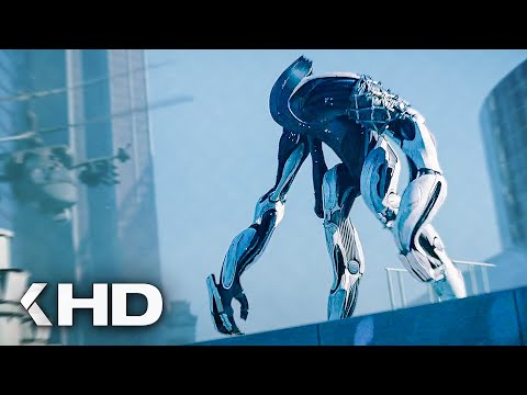 Alien vs. Helicopter Fight Scene - Attraction 2: Invasion (2020)