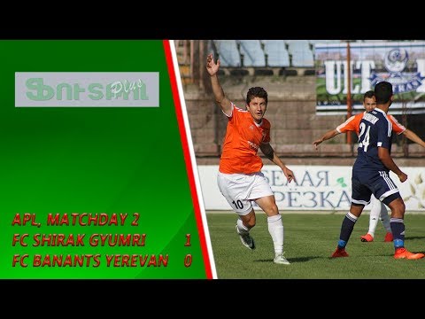 APL, Matchday 2 FC Shirak Gyumri - FC Banants Yerevan 1-0