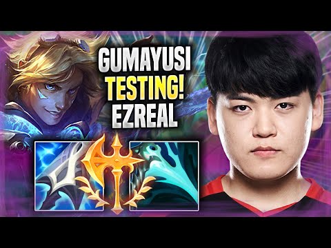 GUMAYUSI TESTING EZREAL IN KR SOLOQ! - T1 Gumayusi Plays Ezreal ADC vs Jinx! | Season 2022