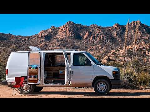 Budget Vanlife Tour After 5+ Years - Ford Econoline Van Tour