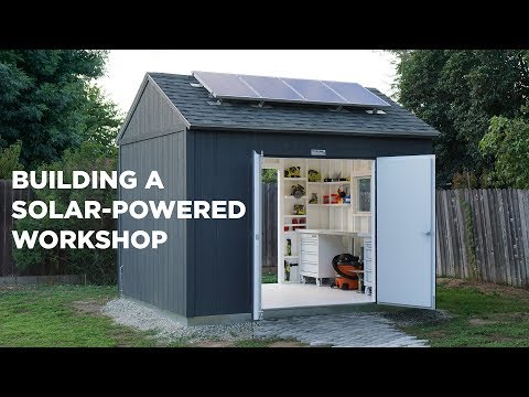 Building a Solar Powered Workshop