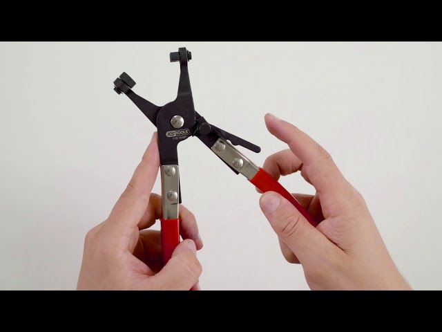 Video Teaser für KS TOOLS 115.1046 Schlauchschellenzange 220mm (Unboxing)