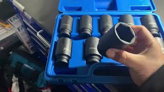 Ebay Large Impact Socket Set Axle Nut Socket Set!