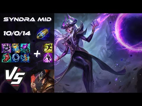 MID Syndra vs Twisted Fate - EU Grandmaster Patch 25.18