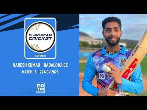 POTM: N.Kumar - SPH vs BCC | Highlights | ECS Spain, 2023 | 29 Nov 2023 | ECS23.1018