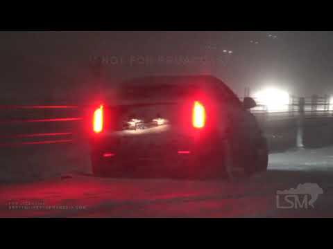 04-19-2021 Denver, CO Snowstorm-Stranded Semis-i70 Shutdown-Snow Snaps Trees