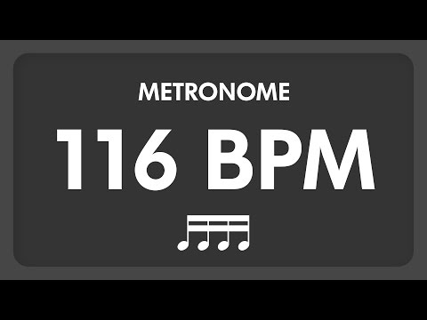 116 BPM - Metronome - 16th Notes