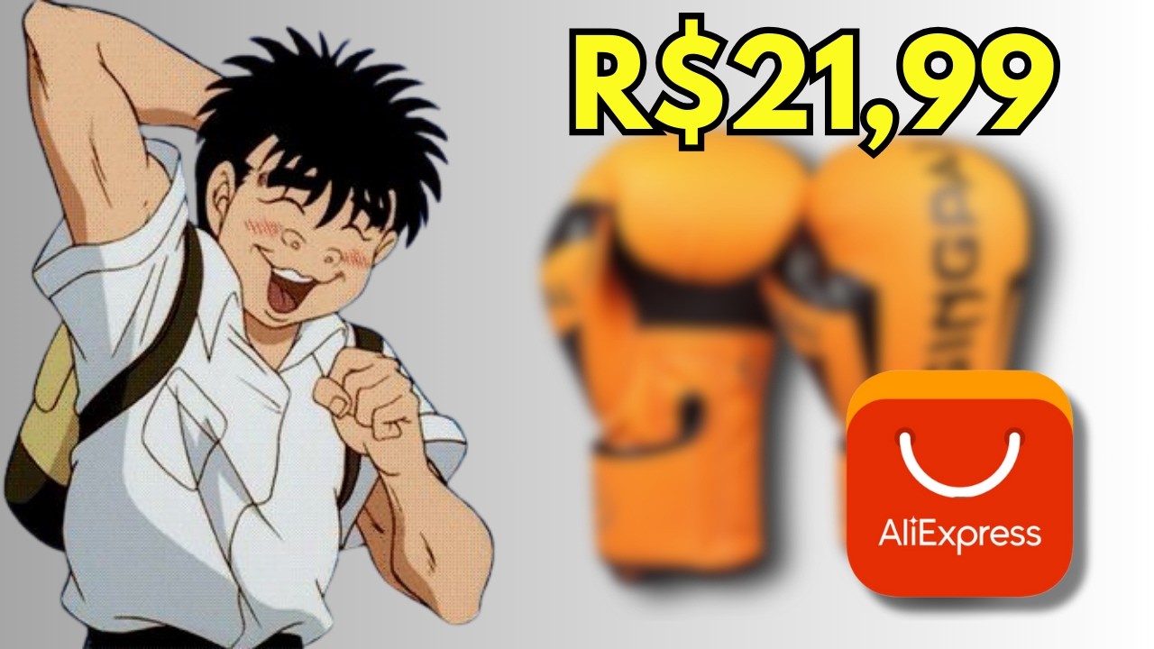 Eu Comprei a Luva de Boxe Mais Barata