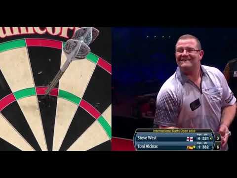 PDC International Darts Open Toni Alcinas vs Steve West