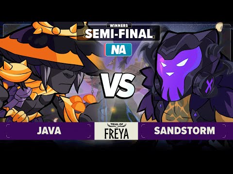 Sandstorm vs Java - Winners Semi-Final - Trial of Freya - NA 1v1