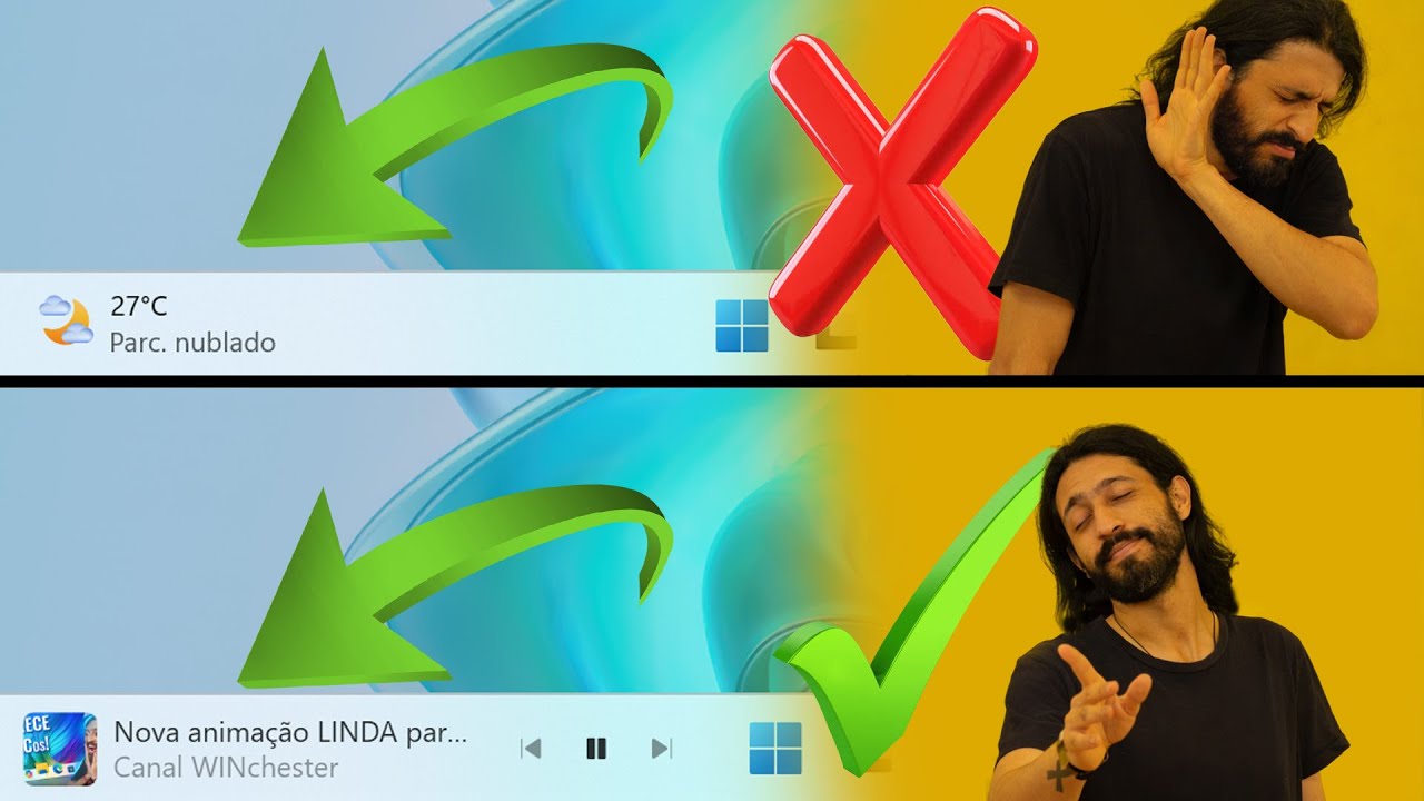 Esse widget do Windows 11 é inútil… e eu troquei por ISSO 😱