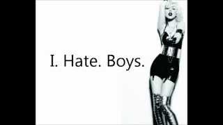 Christina Aguilera - I Hate Boys w/ lyrics on screen