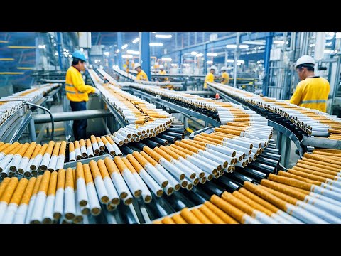WEISST DU, WIE ZIGARETTEN IN EINER FABRIK HERGESTELLT WERDEN? ENTHÜLLEN SIE DEN GESAMTEN PROZESS