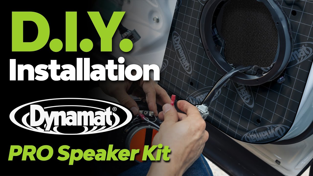 How to Install the Dynamat Pro Speaker Kit™