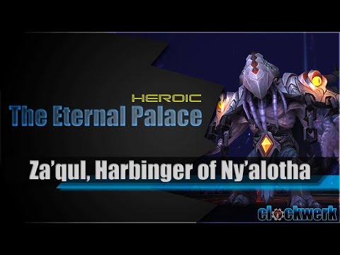 Heroic Za'qul, Harbinger of Ny'alotha | The Eternal Palace Raid | Tank PoV