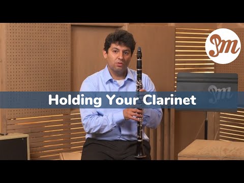 Clarinet Technique 101 - Lesson 4 : Holding Your Clarinet