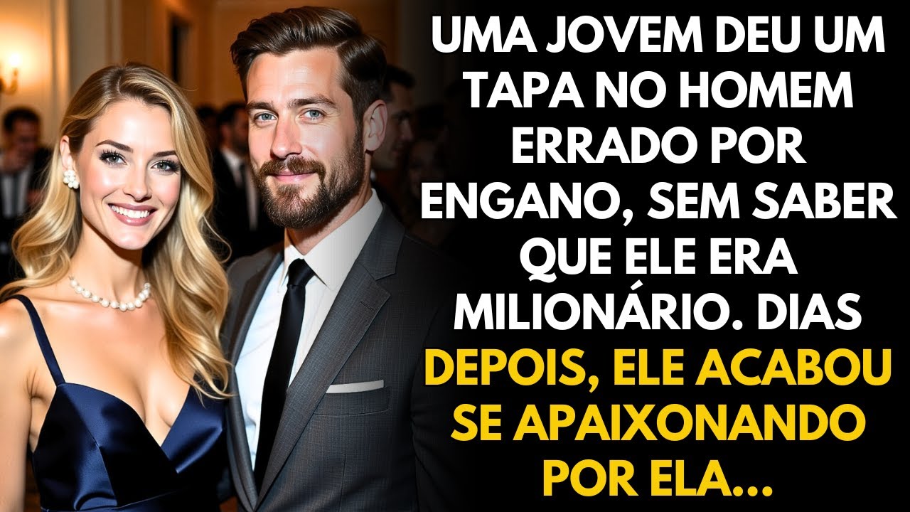 UMA JOVEM DEU UM TAPA NO HOMEM ERRADO POR ENGANO, SEM SABER QUE ELE ERA MILIONÁRIO. O QUE ELE FEZ...