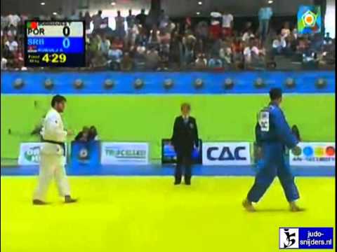 Judo 2012 World Cup Lisbon Men: Tiago Rodrigues (POR) - Aleksandar Kukolj (SRB) [-90kg] final