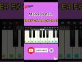 Mohabbatein Love Themes Instrumental Easy Piano Tutorial