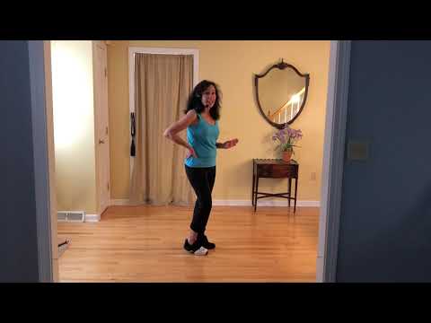 Macarena - L2 Line Dance Lesson & Dance Along - Music @ 6:36