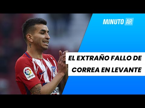 El error de Ángel Correa en la cancha del Levante por la supuesta "Dama Blanca"- Minuto Argentina 🇦🇷