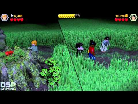 LEGO Jurassic World Co-op pt11 - HARASS the Tall Grass