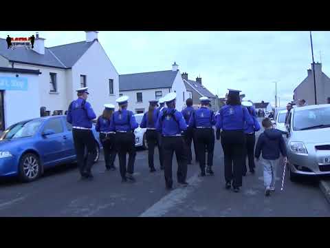 Clough Orange & Blue Accordion Band @ Annalong Single Star Flute Band Parade 2023