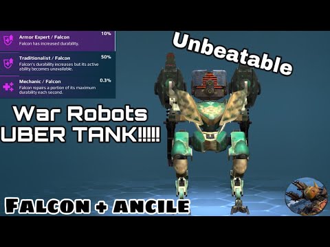 War Robots ANCILE FALCON + traditionalist skill, UNBEATABLE