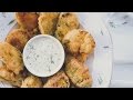 Fair Style Fried Pickles With Homemade Ranch Dip