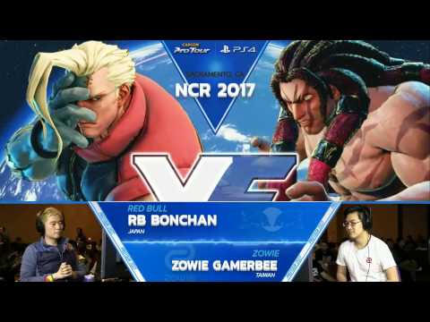 SFV: RB Bonchan vs Zowie Gamerbee - NCR 2017 Top 8 - CPT 2017