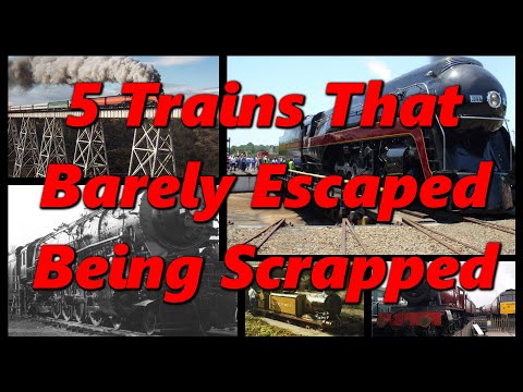 5 Trains That Barely Escaped Being Scrapped | History in the Dark