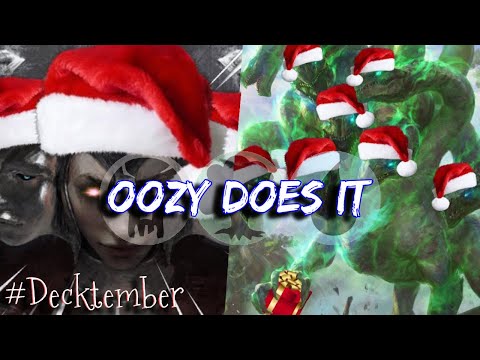 Decktember - Oozy Does It - Historic Biogenic Ooze Control - Mtg Magic Arena Deck Tech and Game Play
