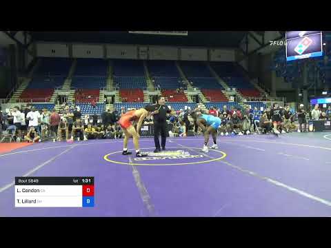 170 Lbs Quarterfinal - Lucas Condon, California Vs Tyler Lillard, Ohio 8613