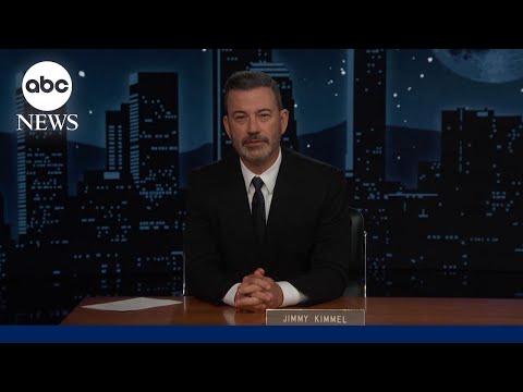 ABC pulls 'Jimmy Kimmel Live!' off air indefinitely, network says