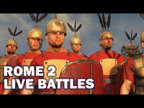 Live Sub Commanders - Total War Rome 2