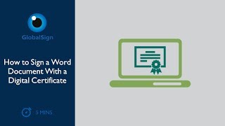How to Sign a Word Document With a Digital Certificate