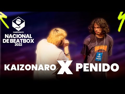 Penido x Kaizonaro | Top8 | Campeonato Nacional de Beatbox 2022
