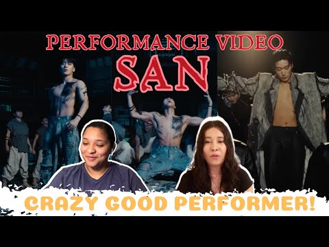 ATEEZ(에이티즈) 산 'Imagine Dragons - Warriors' Performance Video | SAN SPECIAL CLIP REACTION