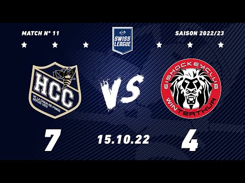 15.10.2022 HC La Chaux-de-Fonds - EHC Winterthur (7-4)