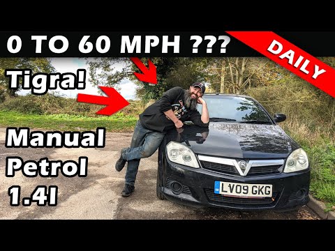 How Quick is Lee's Daily? 0-60mph in 2009 Vauxhall Tigra