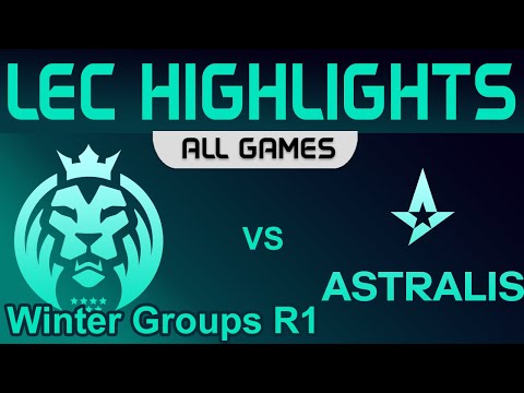 MAD vs AST Highlights ALL GAMES Winter Groups R1 LEC Winter 2023 MAD Lions vs Astralis by Onivia