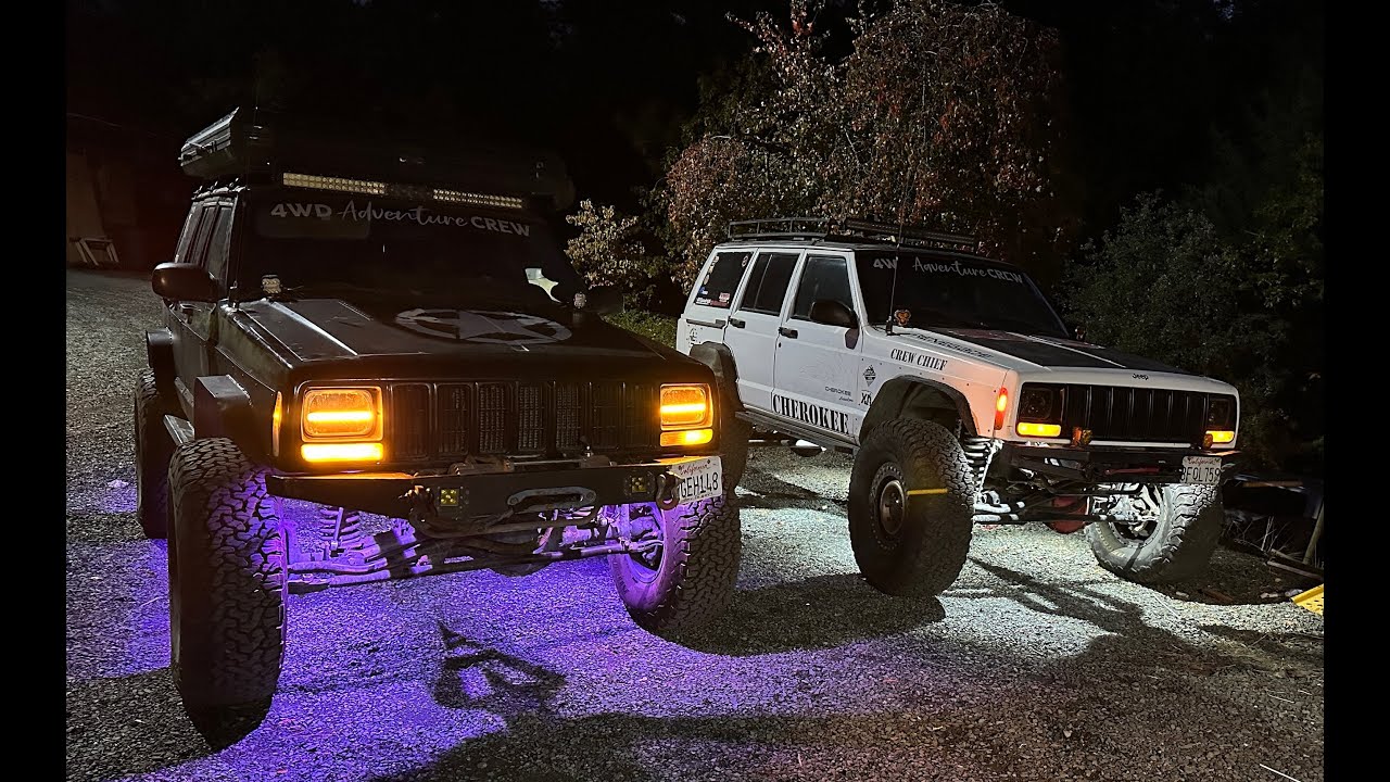 LED Rock Lights Kit — RGB or White, 4 or 8 Pods | Novsight