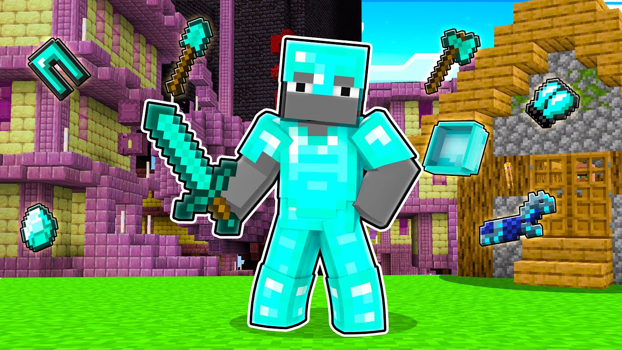 Minecraft, but EVERY minute a random structure spawns...